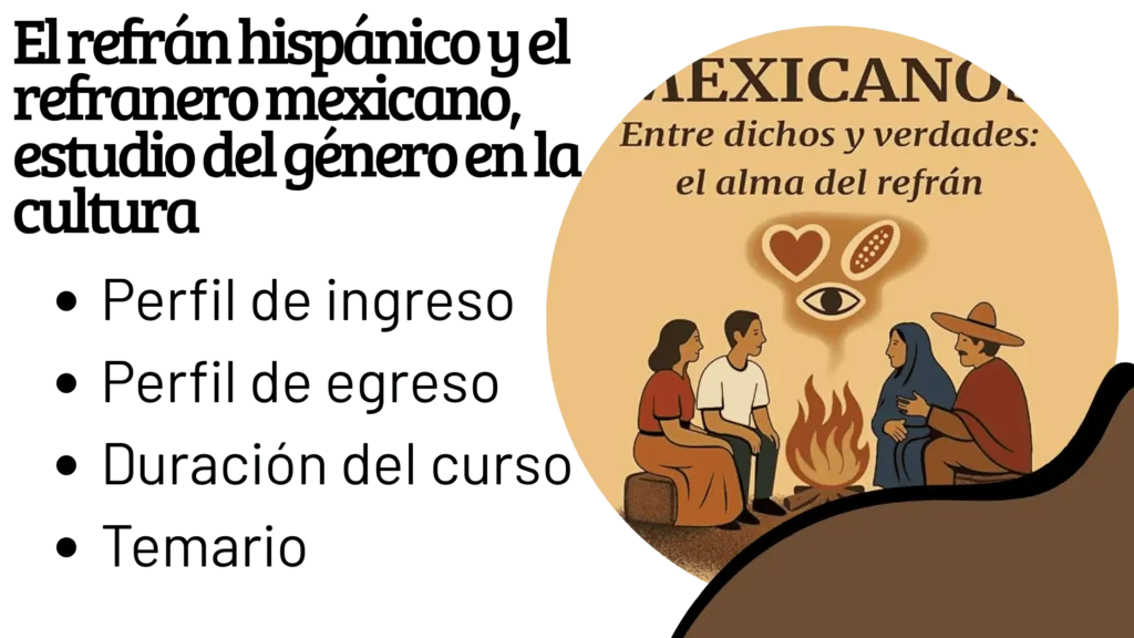 El refrán hispánico y el refranero mexicano, estudio del género en la cultura